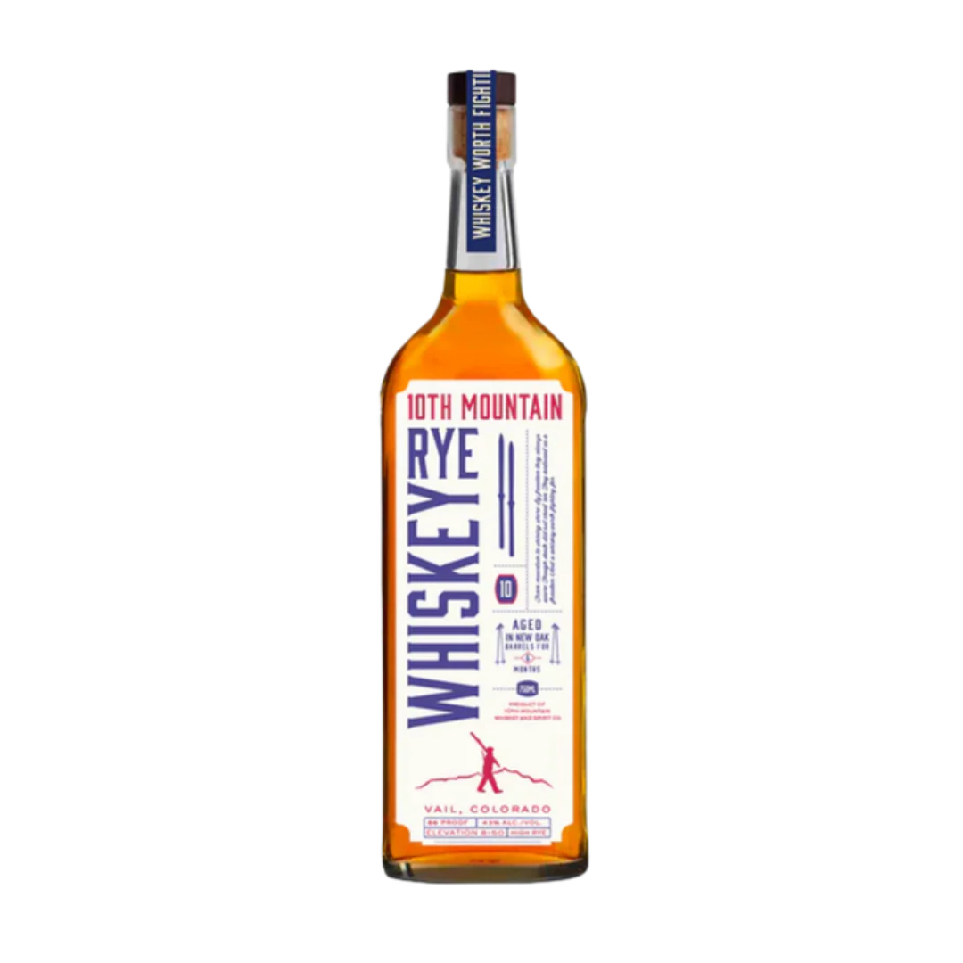 10TH MOUNTAIN WHISKEY HIGH RYE COLORADO 750ML