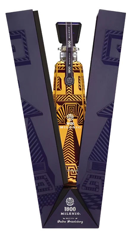 1800 MILENIO PEDRO FRIEDEBERG LIMITED EDITION TEQUILA EXTRA ANEJO 750ML