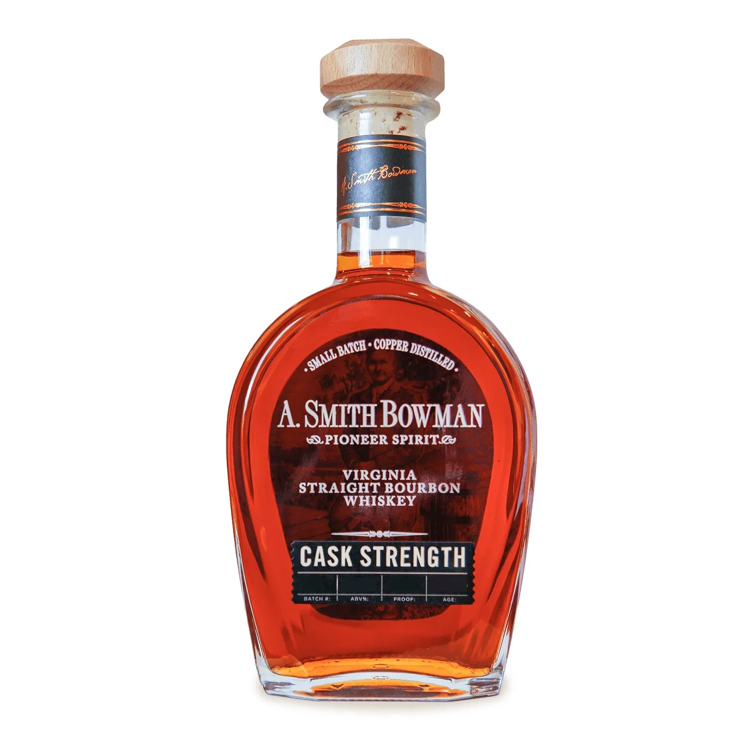 A SMITH BOWMAN BOURBON SMALL BATCH CASK STRENGTH VIRGINIA 10YR 750ML
