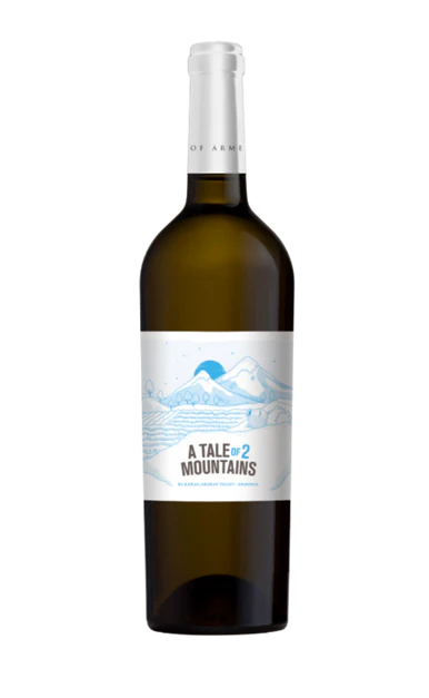 A TALE OF 2 MOUNTAINS BY KARAS WHITE WINE ARARAT VALLEY ARMENIA
