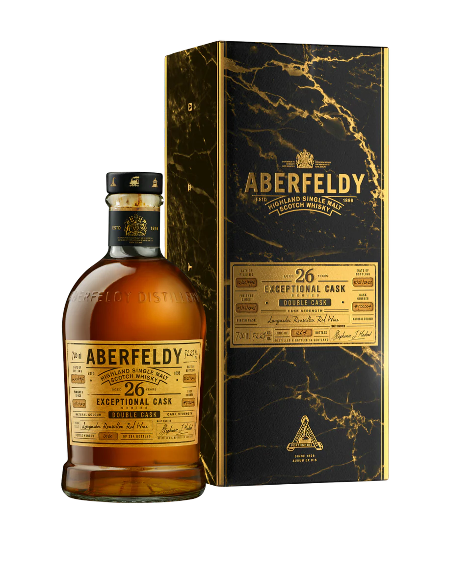 ABERFELDY SCOTCH SINGLE MALT CASK STRENGTH LIMITED EXCEPTIONAL CASK 26YR 750ML