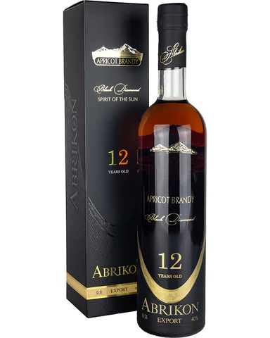 ABRIKON APRICOT BRANDY BLACK DIAMOND ARMENIA 12YR 750ML