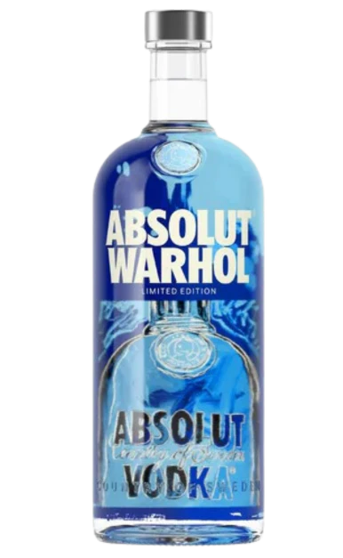 ABSOLUT VODKA ANDY WARHOL EDITION SWEDEN 750ML
