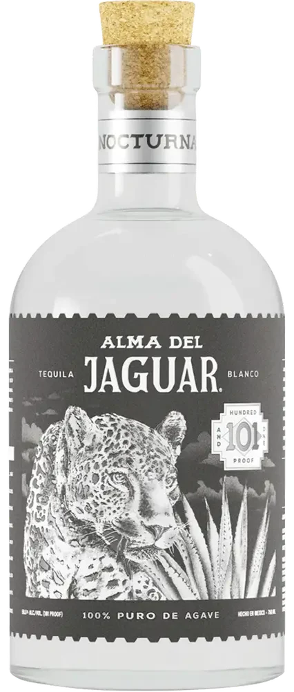 ALMA DEL JAGUAR TEQUILA BLANCO 101PF 750ML