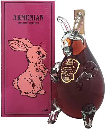 APOLLO RABBIT FIGURINE BRANDY ARMENIA 375ML