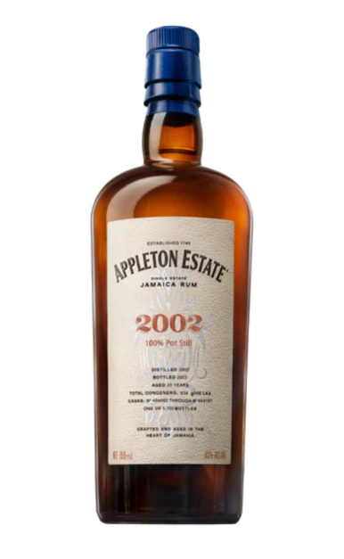 APPLETON ESTATE RUM HEARTS COLLECTION 2002 20YR JAMAICA 750ML