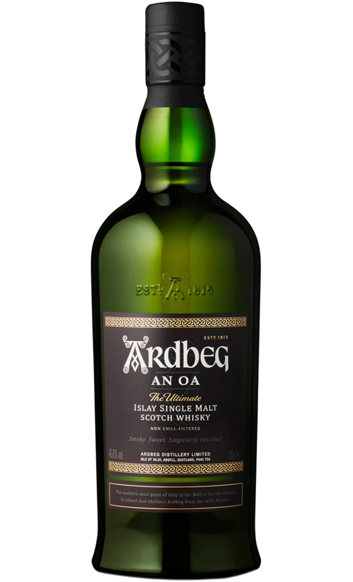 ARDBEG AN OA SCOTCH SINGLE MALT THE ULTIMATE NON CHILL FILTERED 750ML