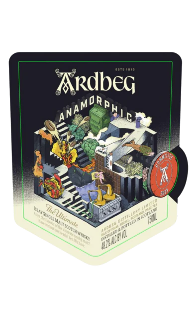 ARDBEG ANAMORPHIC SCOTCH SINGLE MALT LIMITED COMMITTEE RELEASE ISLAY 750ML - Image 2