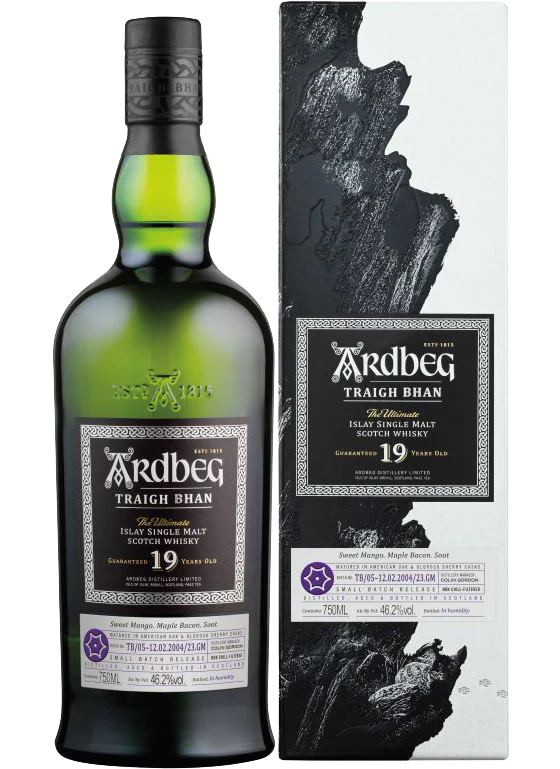 ARDBEG TRAIGH BHAN SCOTCH SINGLE MALT SMALL BATCH RELEASE 19YR 2023 750ML
