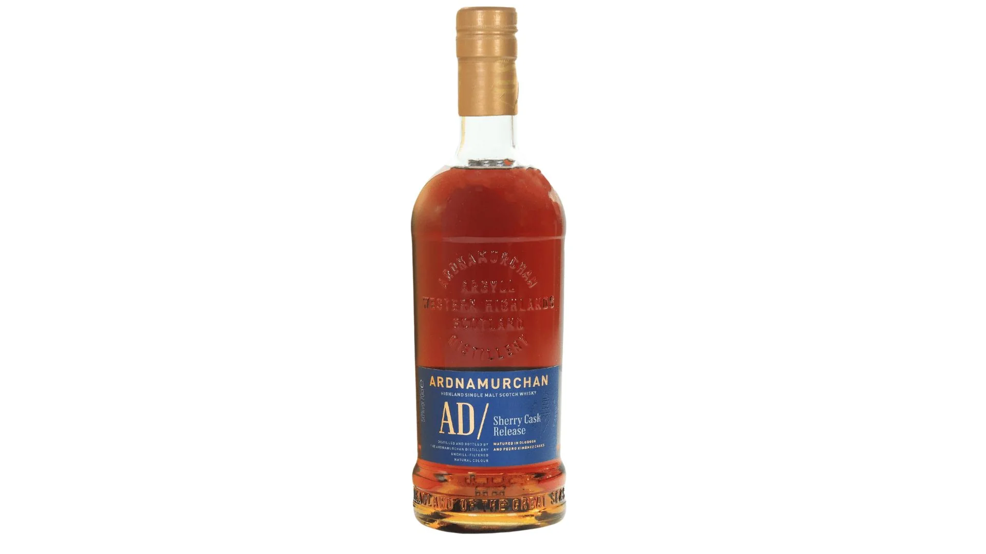 ARDNAMURCHAN SCOTCH SINGLE MALT SHERRY CASK RELEASE 700ML