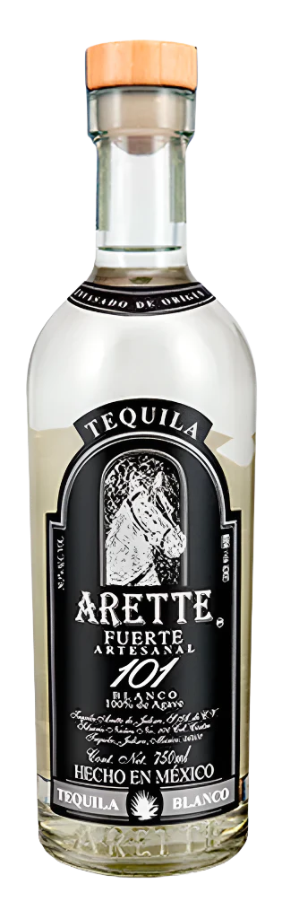 ARETTE TEQUILA FUERTE BLANCO ARTESANAL 101PF 750ML