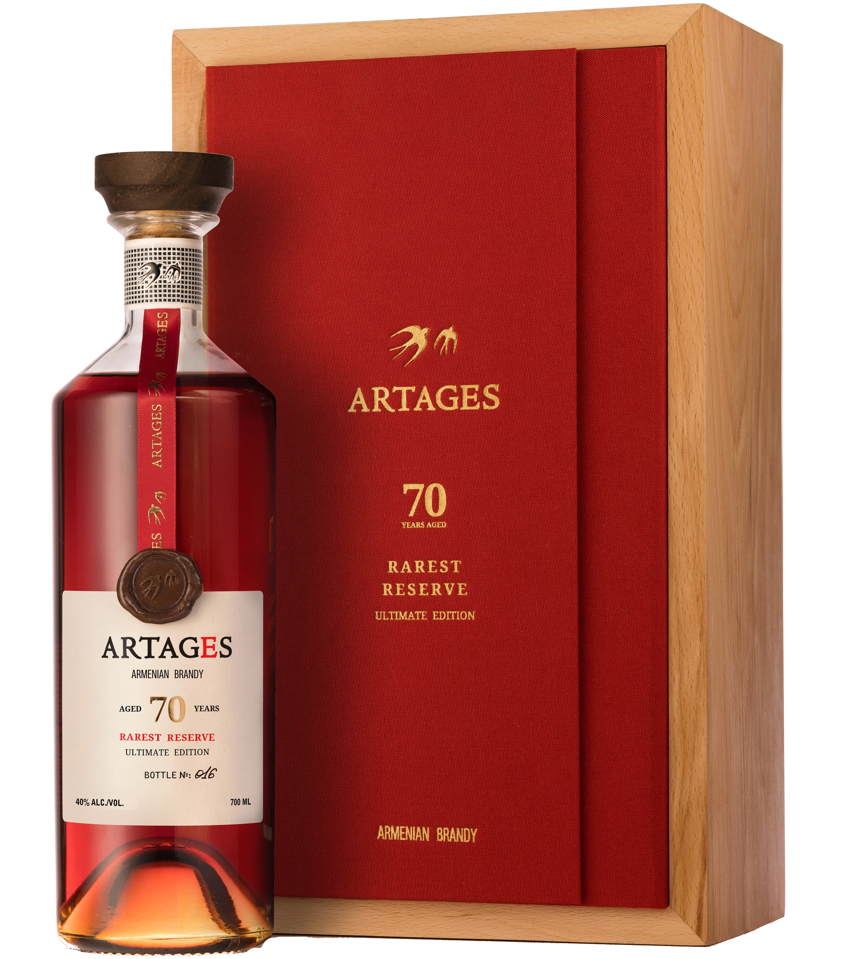 ARTAGES BRANDY RAREST RESERVE ULTIMATE EDITION ARMENIA 70YR 700ML