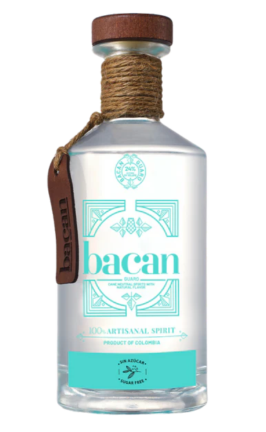 BACAN GUARO AGUARDIENTE SIN AZUCAR COLOMBIA 750ML - Image 2