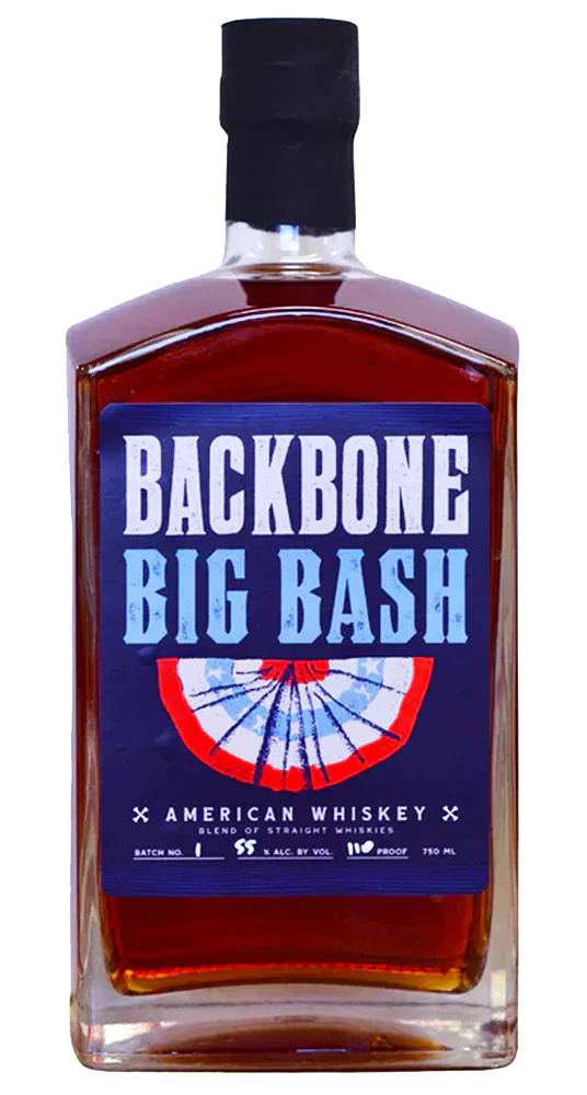 BACKBONE BIG BASH WHISKEY INDIANA 750ML