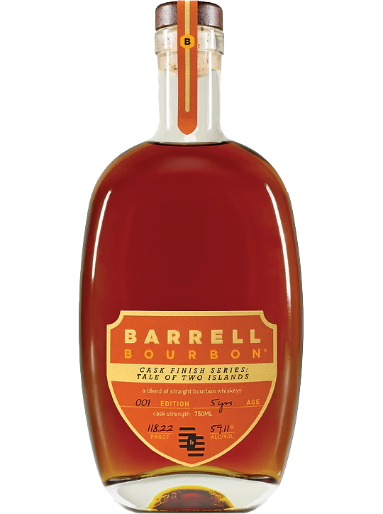 BARRELL BOURBON CASK STRENGTH CASK FINISH SERIES TALE OF TWO ISLANDS KENTUCKY 750ML