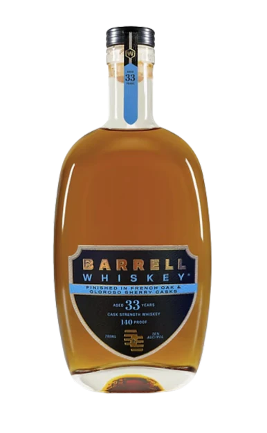 BARRELL WHISKEY FINISHED IN FRENCH OAK & OLOROSO SHERRY CASK STRENGTH KENTUCKY 33YR 750ML