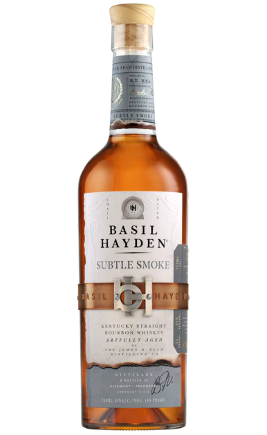 BASIL HAYDEN BOURBON SMALL BATCH SUBTLE SMOKE ARTFULLY AGED KENTUCKY 750ML