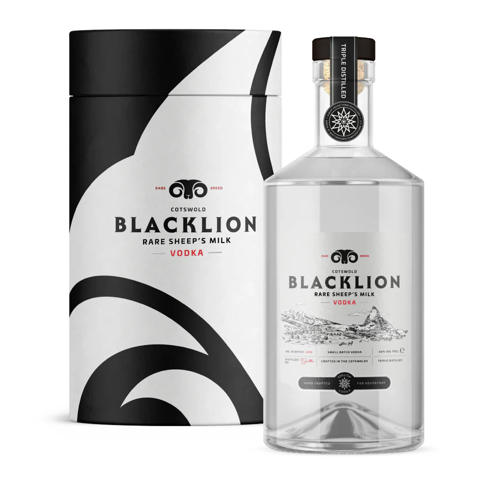 BLACKLION VODKA RARE SHEEPS MILK UNITED KINGDOM 700ML