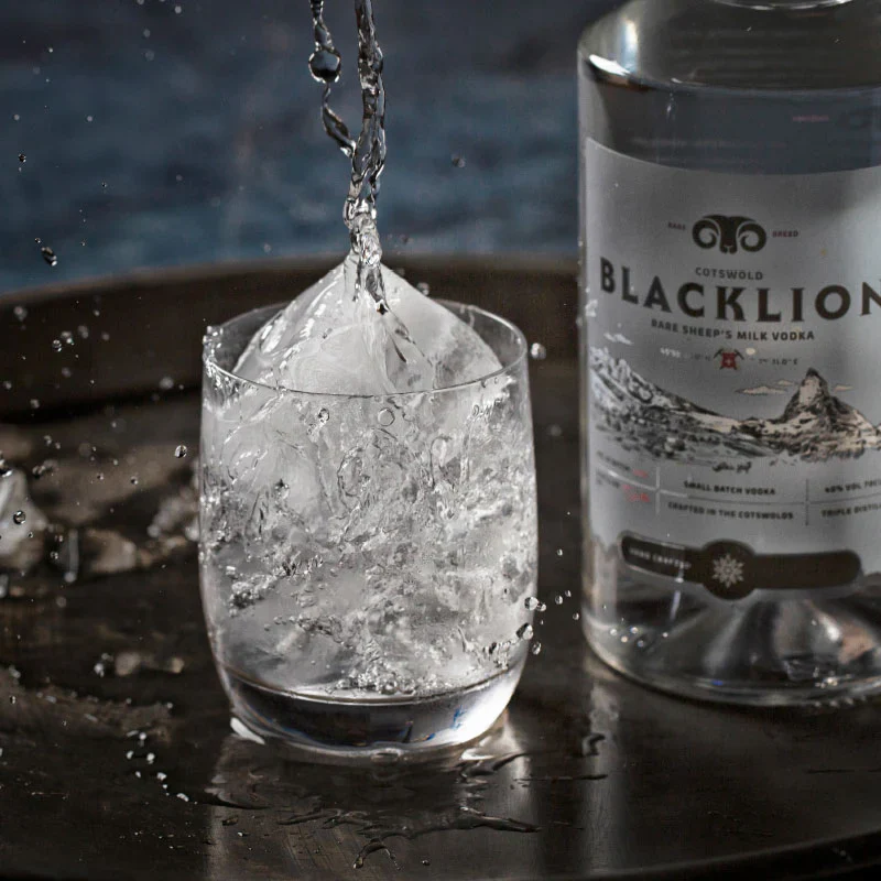 BLACKLION VODKA RARE SHEEPS MILK UNITED KINGDOM 700ML - Image 2