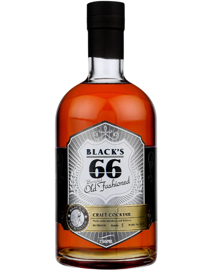 BLACKS 66 CRAFT COCKTAIL BARRELED OLD FASHIONED 750ML
