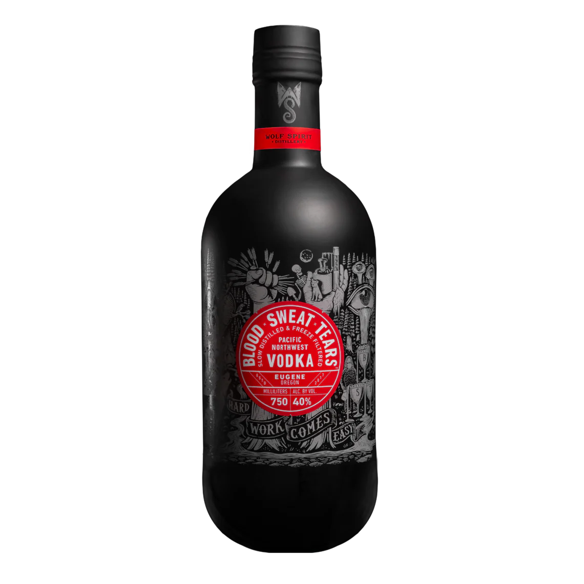 BLOOD SWEAT TEARS VODKA OREGON 750ML