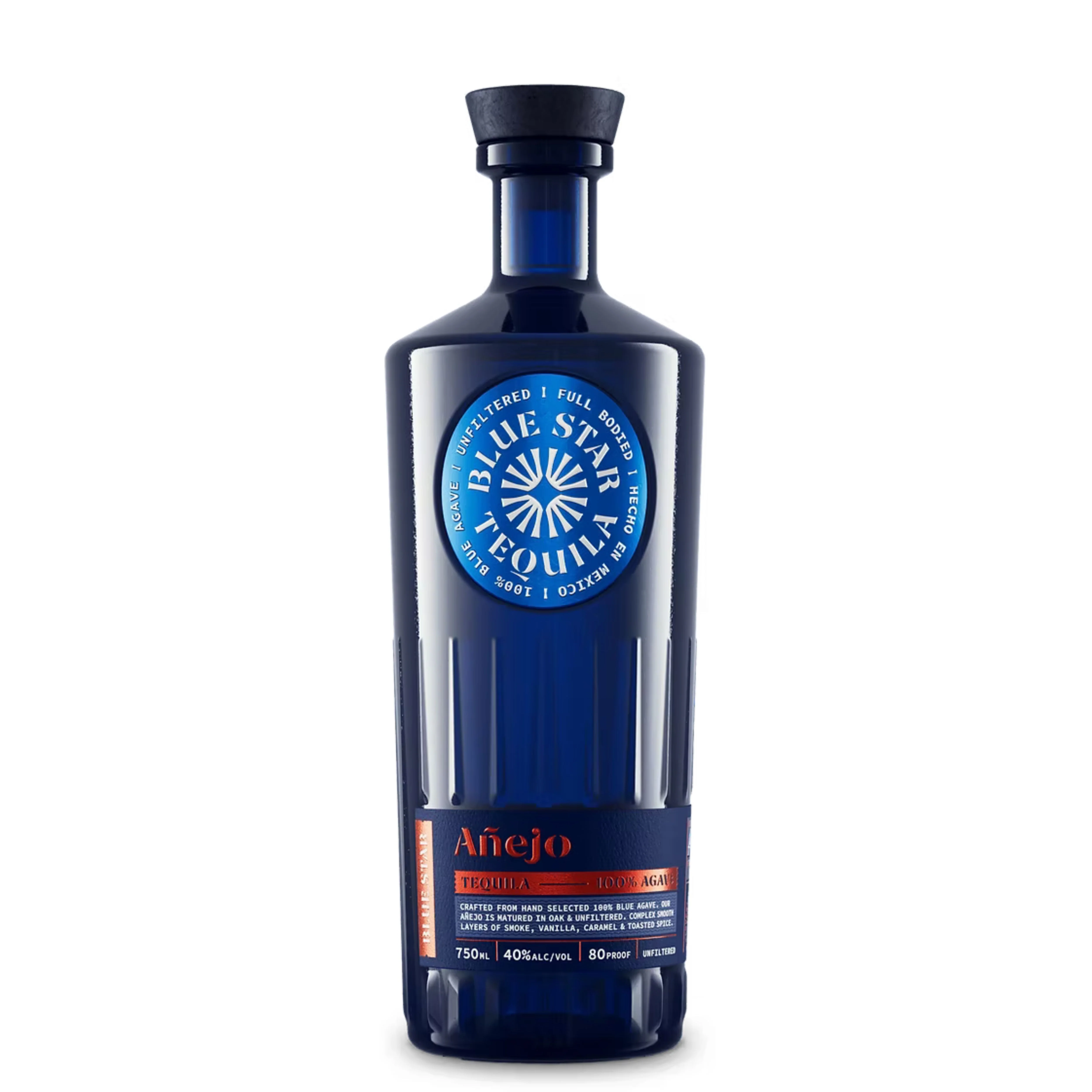 BLUE STAR TEQUILA ANEJO 750ML