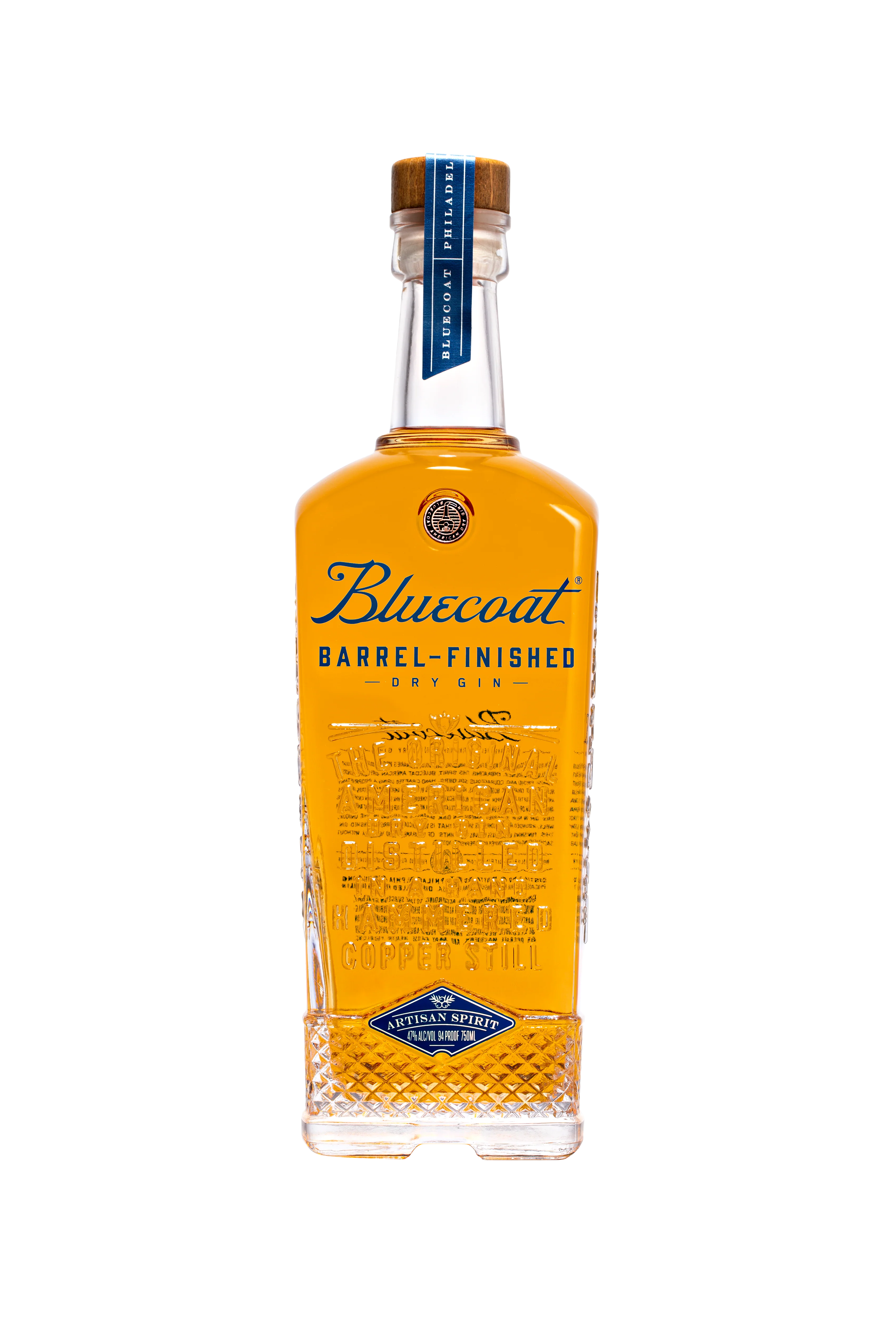 BLUECOAT GIN BARREL FINISHED PHILADELPHIA 750ML