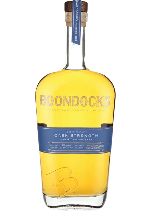 BOONDOCKS WHISKEY CASK STRENGTH KENTUCKY 750ML