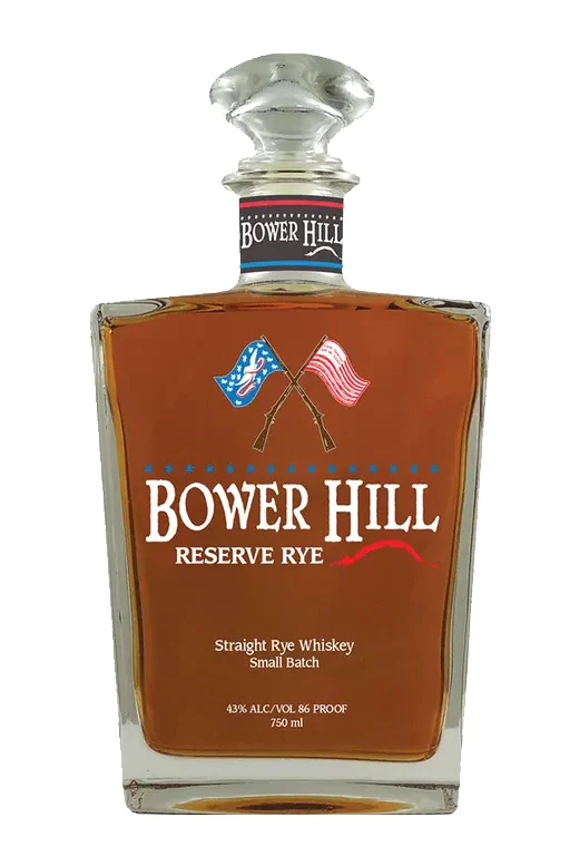 BOWER HILL WHISKEY SMALL BATCH RYE RESERVE OHIO 750ML