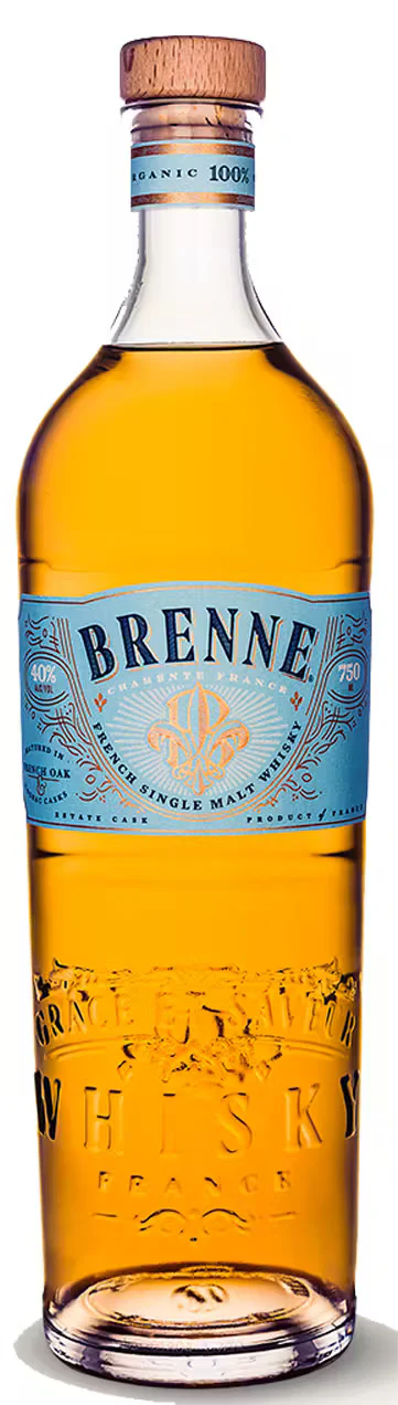 BRENNE WHISKY SINGLE MALT FINISHED IN COGNAC BARREL FRANCE 750ML