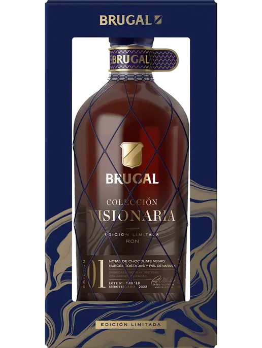 BRUGAL RUM COLECCION VISIONARIA LIMITED EDITION #1 DOMINCAN REPUBLIC 700ML