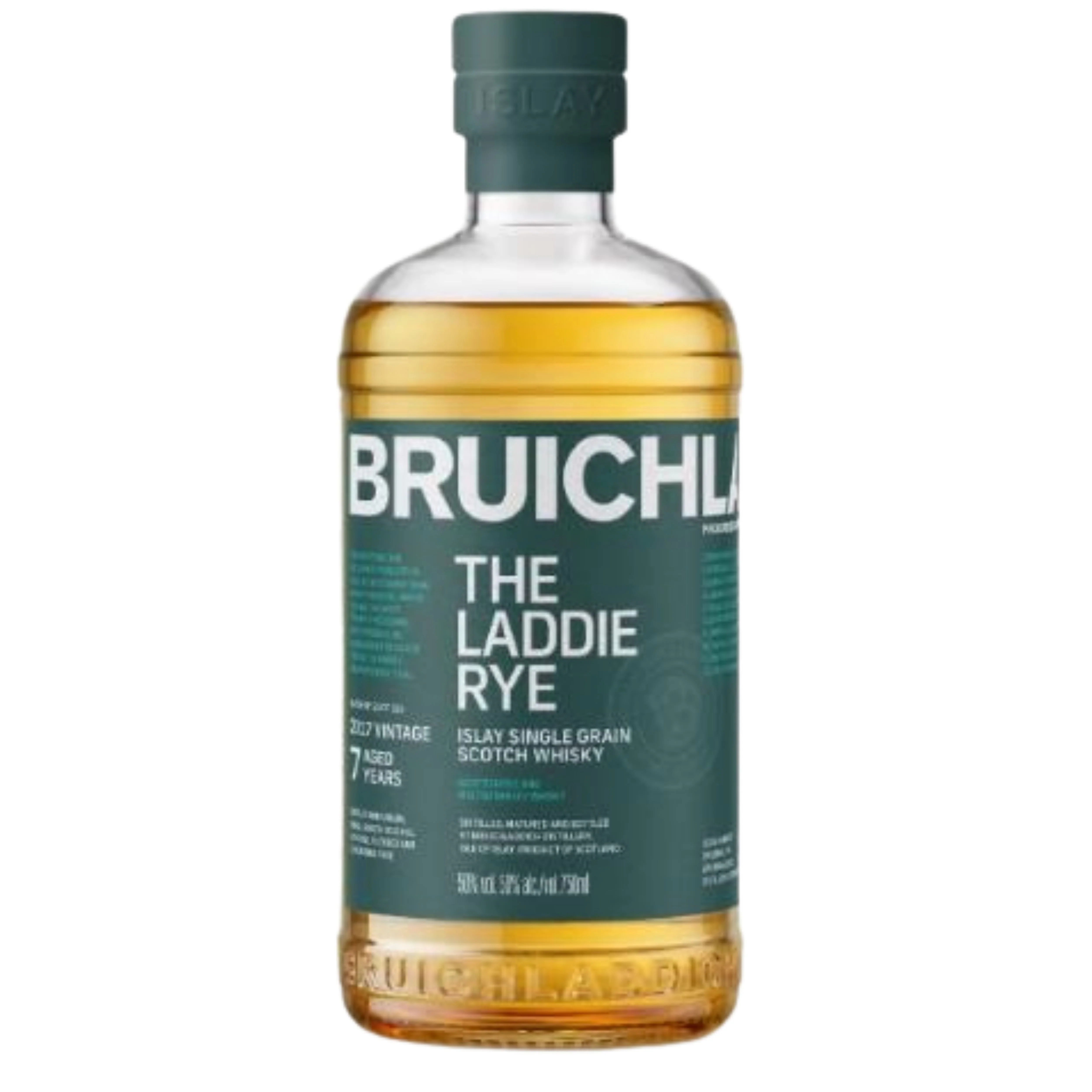 BRUICHLADDICH SCOTCH SINGLE GRAIN THE LADDIE RYE 7YR 750ML