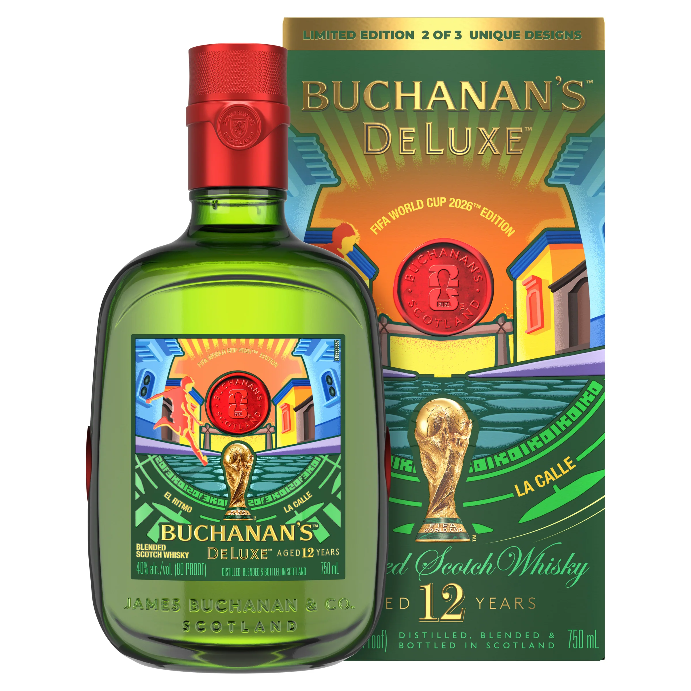 BUCHANANS SCOTCH FIFA EDITION BLENDED 12YR 750ML - Image 2