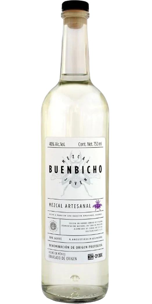 BUEN BICHO MEZCAL JOVEN ARTESANAL MEXICO 750ML (TIPXY)