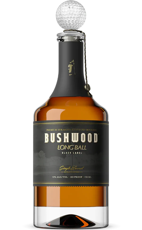 BUSHWOOD BOURBON PREMIUM STRAIGHT LONG BALL SINGLE BARREL KENTUCKY 750ML