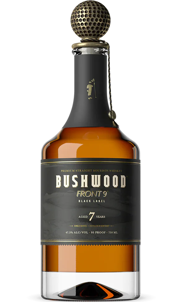 BUSHWOOD FRONT 9 BOURBON STRAIGHT PREMIUM KENTUCKY 7YR 750ML