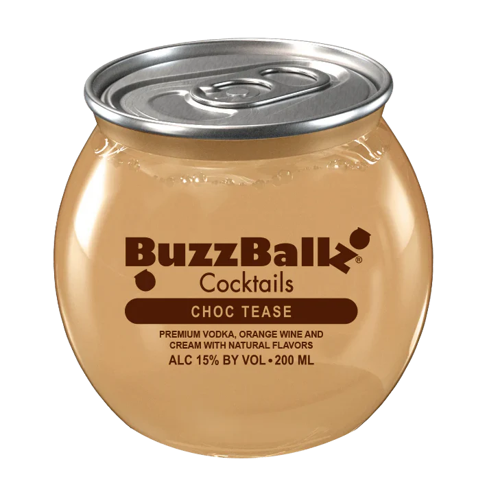 BUZZBALLZ MIXED DRINKS CHOC TEASE 200ML