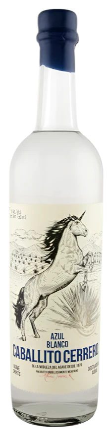 CABALLITO CERRERO AGAVE SPIRIT AZUL BLANCO UNICORN 750ML