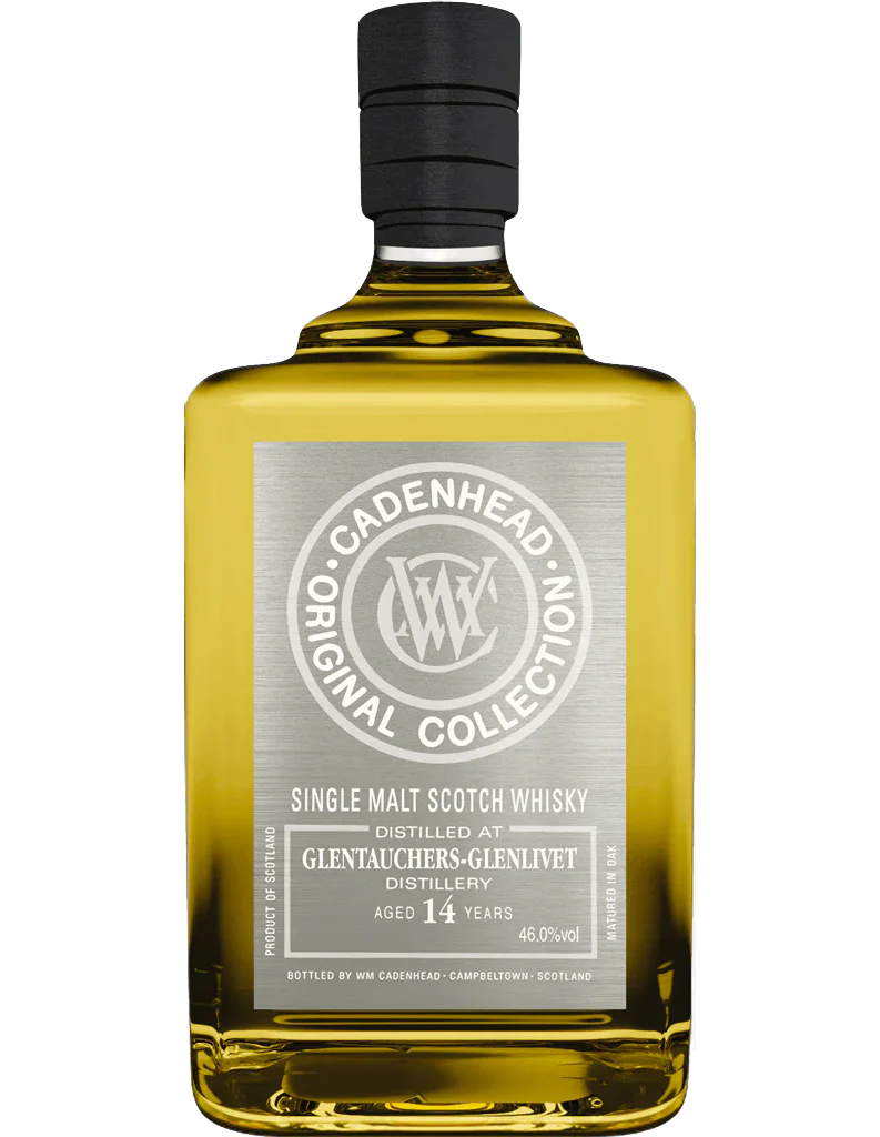 CADENHEAD GLENTAUCHERS GLENLIVET SCOTCH SINGLE MALT 14YR 750ML