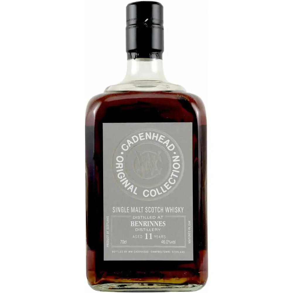 CADENHEAD SCOTCH SINGLE MALT BENRINNES DISTILLERY 11YR 750ML