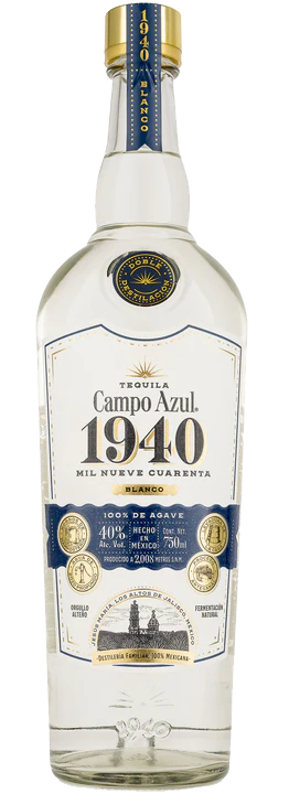 CAMPO AZUL 1940 TEQUILA BLANCO 750ML