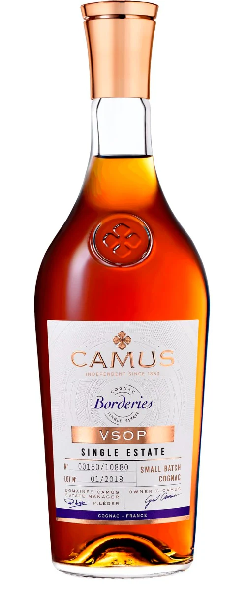 CAMUS COGNAC VSOP BORDERIES SINGLE ESTATE FRANCE 700ML - Image 2