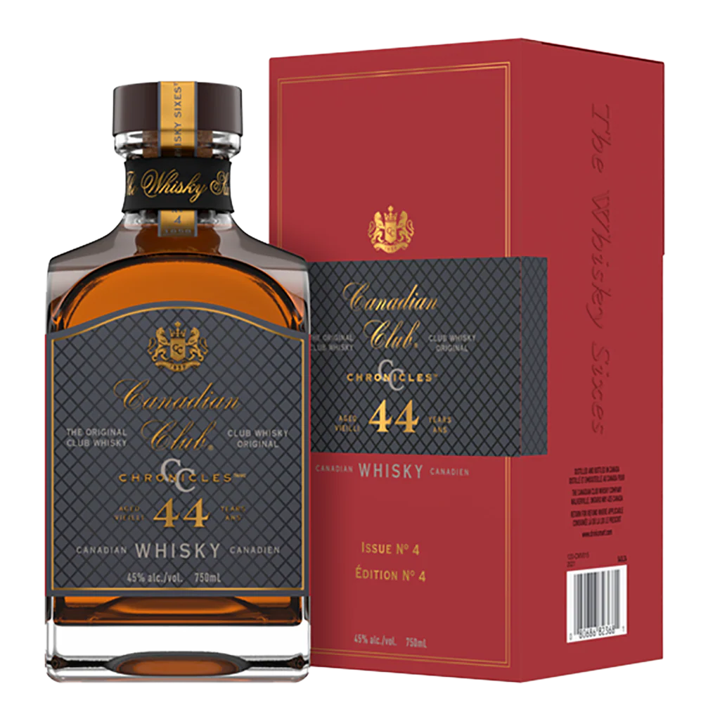 CANADIAN CLUB CHRONICLES WHISKEY BLENDED CANADA 44YR 750ML