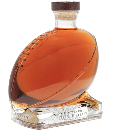 CANTON BOURBON FOOTBALL BOTTLE NEW YORK 750ML