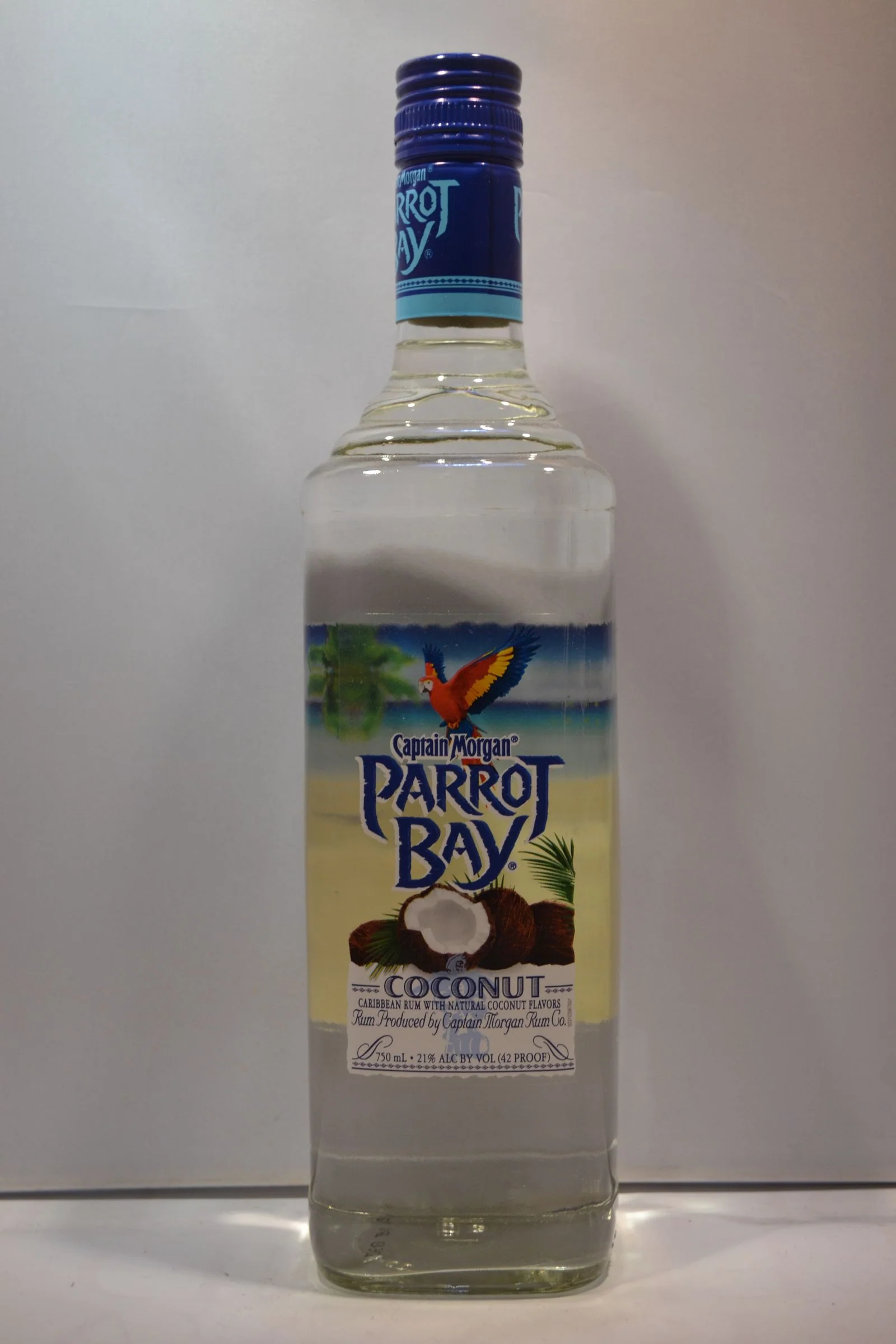 CAPTAIN MORGAN PARROT BAY COCONUT 750ML