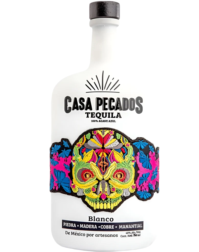CASA PECADOS TEQUILA BLANCO 750ML