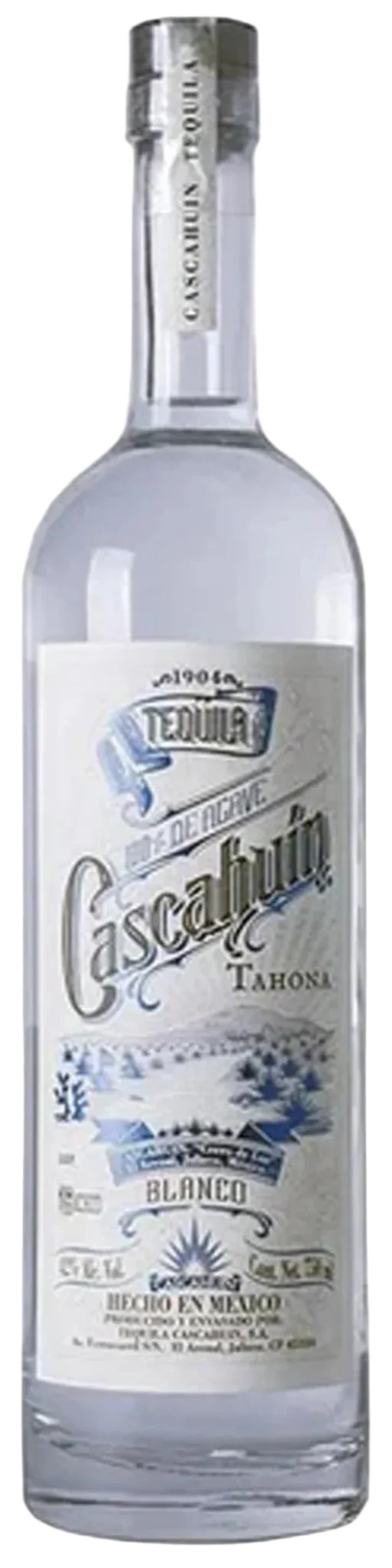 CASCAHUIN TEQUILA BLANCO TAHONA 750ML