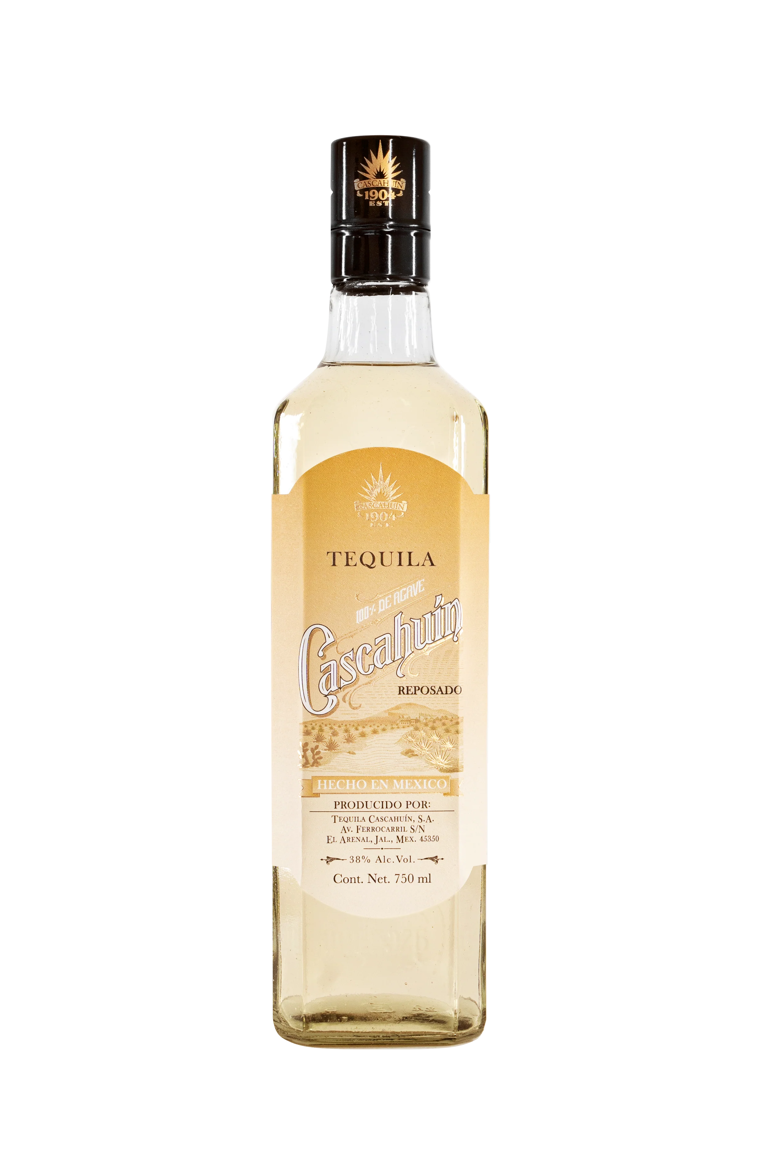CASCAHUIN TEQUILA REPOSADO 750ML