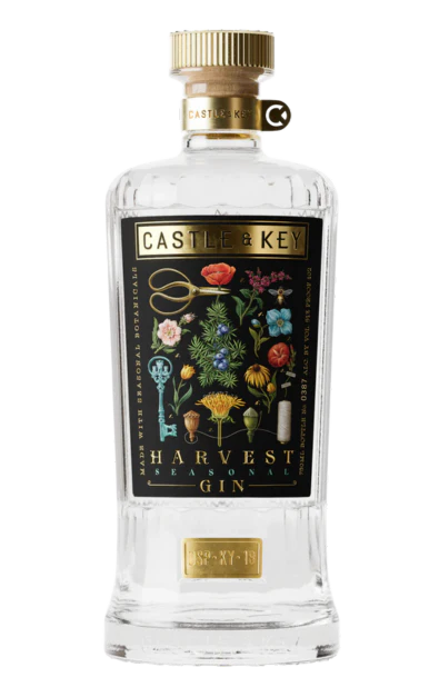 CASTLE & KEY HARVEST GIN SEASONAL KENTUCKY 750ML