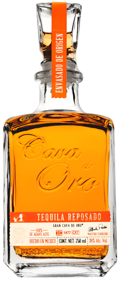 CAVA DE ORO TEQUILA REPOSADO 750ML